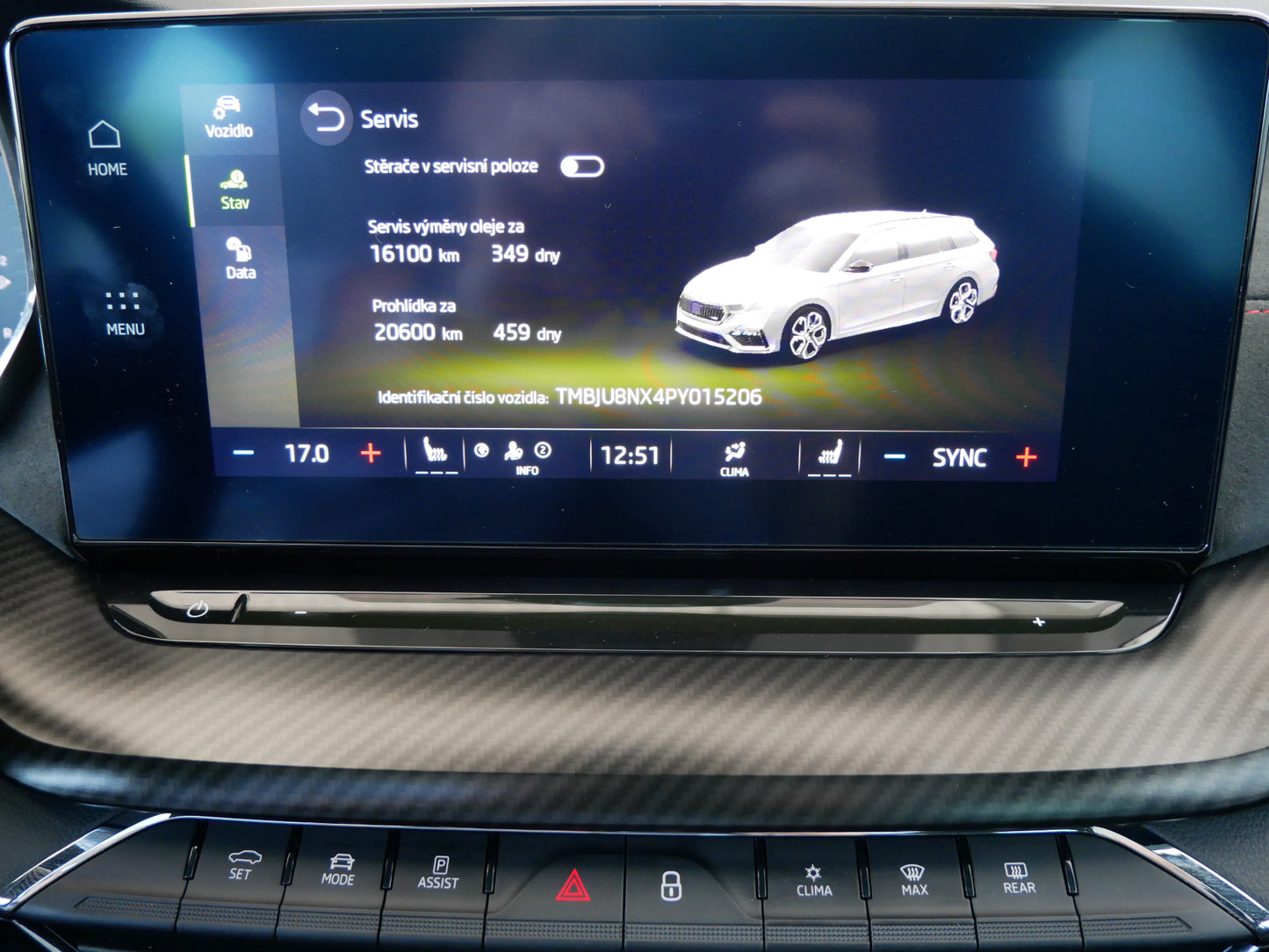Škoda Octavia 2.0 TSI 180kW DSG RS Combi