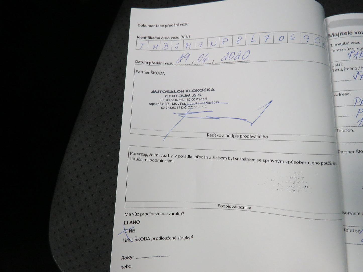 Škoda Superb 2.0 TSI 140 kW Sportline