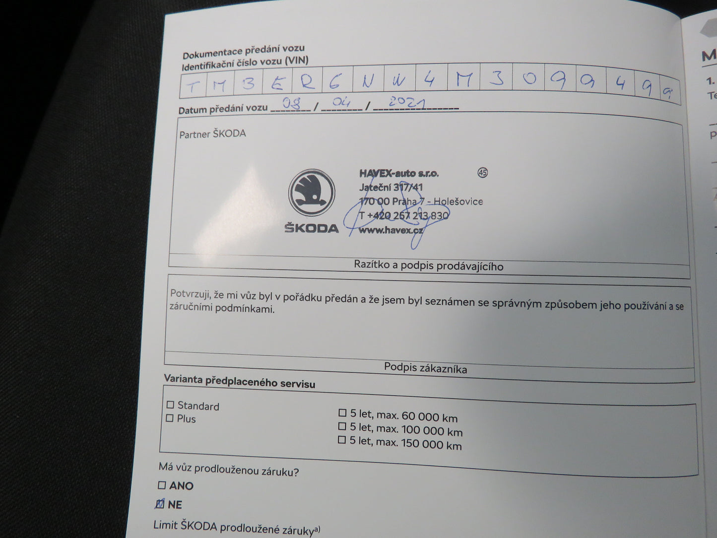 Škoda Scala 1.0 TSi 81kW Ambition