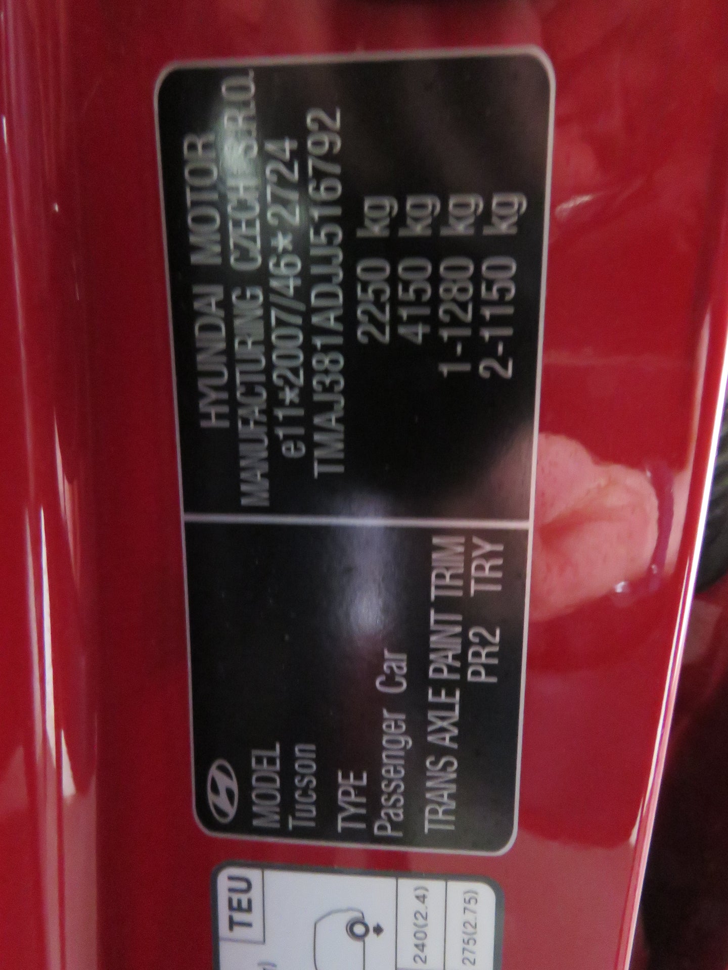 Hyundai Tucson 2.0 CRDI 4WD Automatic