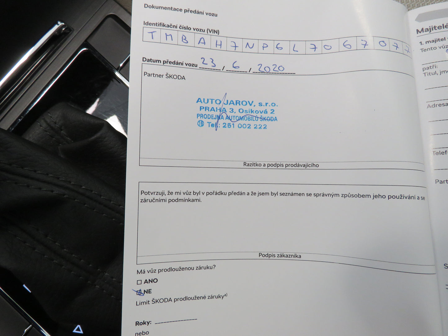 Škoda Superb 2.0 TDI 110 kW DSG Style