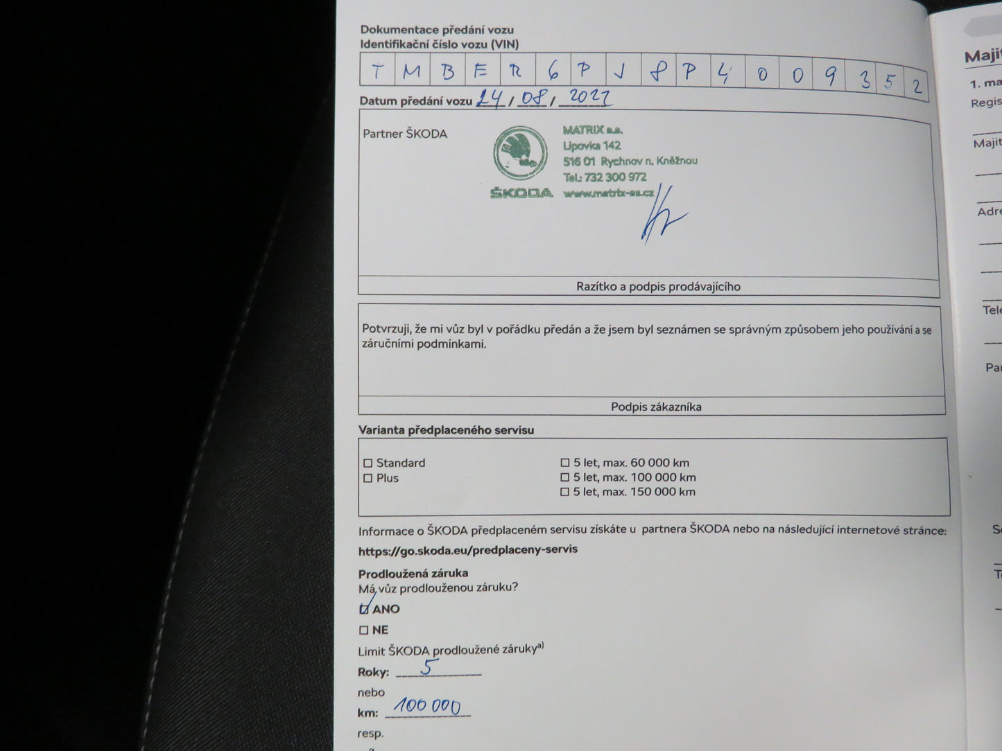 Škoda Fabia 1.0 TSI Style Plus