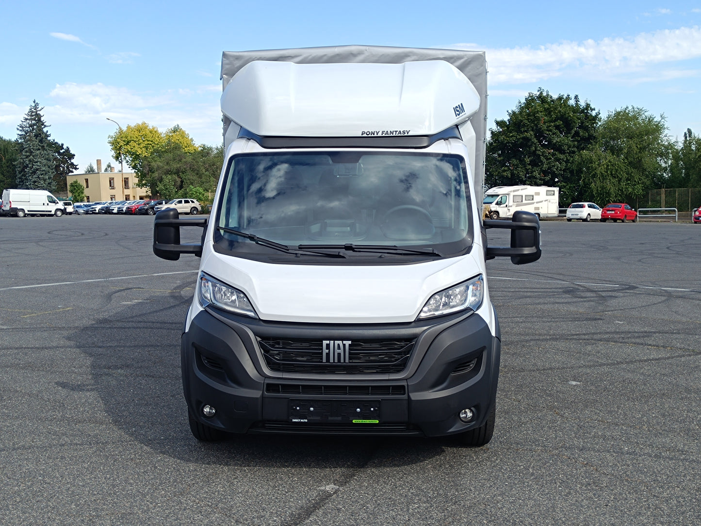 Fiat Ducato Maxi Kabina 2,2 MTJ 180k 35 L4 Podvozek + valník s plachtou 8 palet