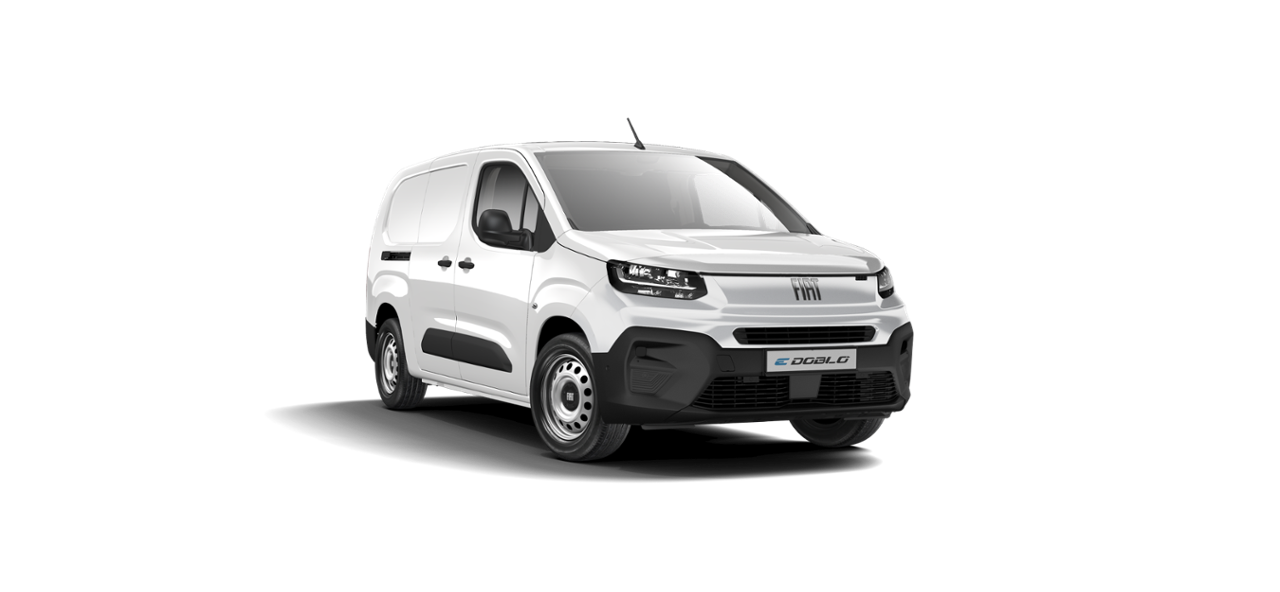 Fiat E-Doblo 50kWh 136k VAN L1 dojezd až 330 km