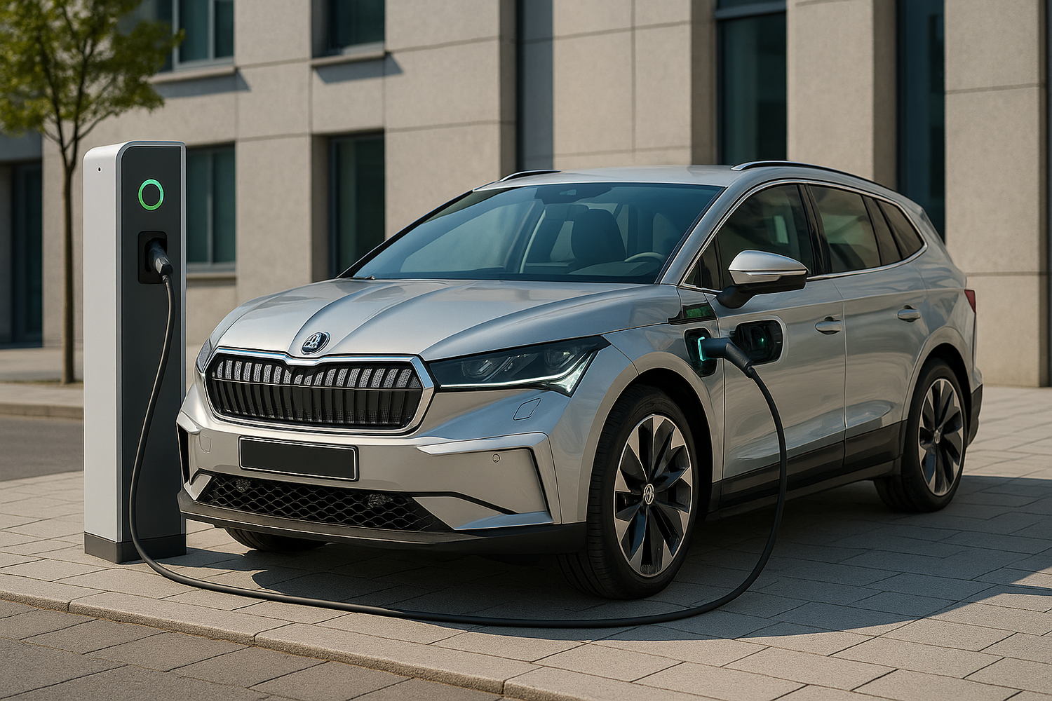 make the vehicle look like Skoda Eynaq