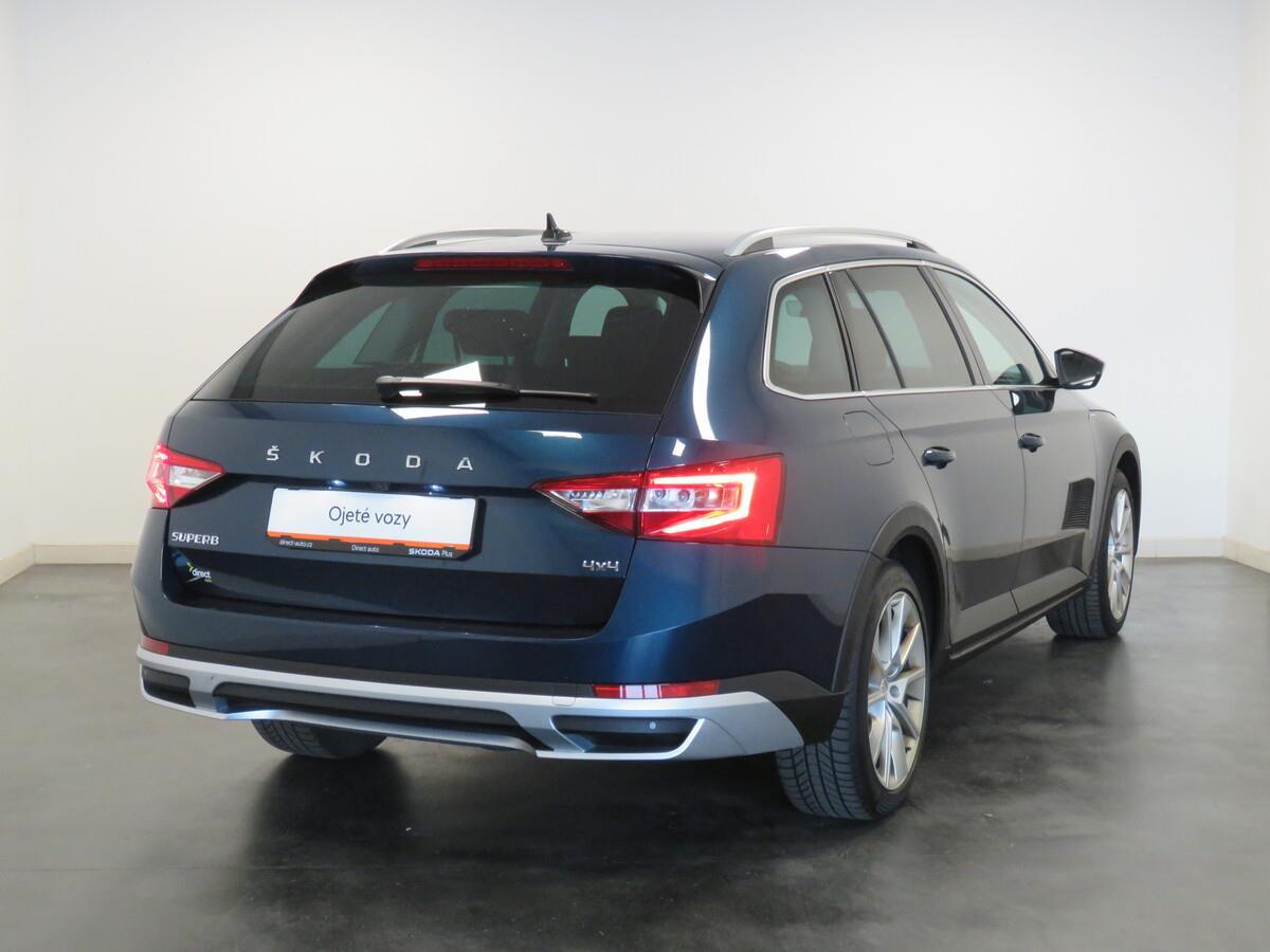 Škoda Superb 2.0 TDI 147 kW DSG 4x4 Scout