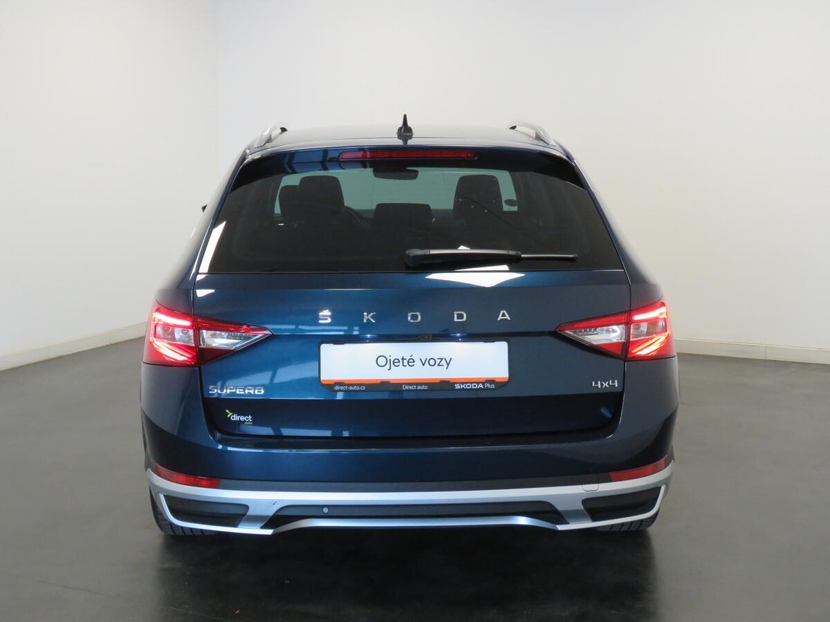 Škoda Superb 2.0 TDI 147 kW DSG 4x4 Scout