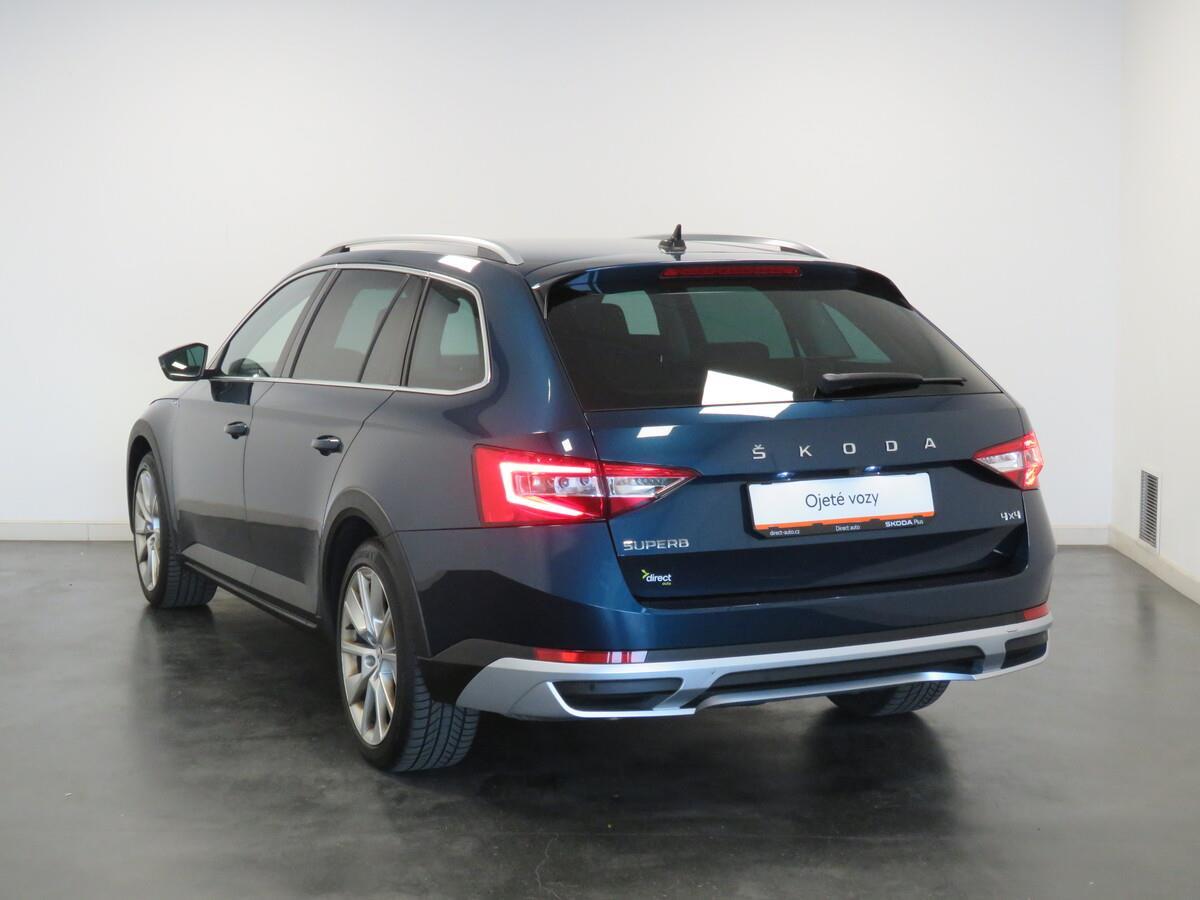 Škoda Superb 2.0 TDI 147 kW DSG 4x4 Scout