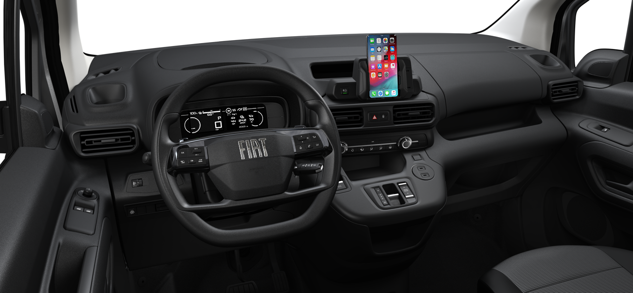 Fiat E-Doblo 50kWh 136k VAN L1  dojezd až 330 km – foto 4