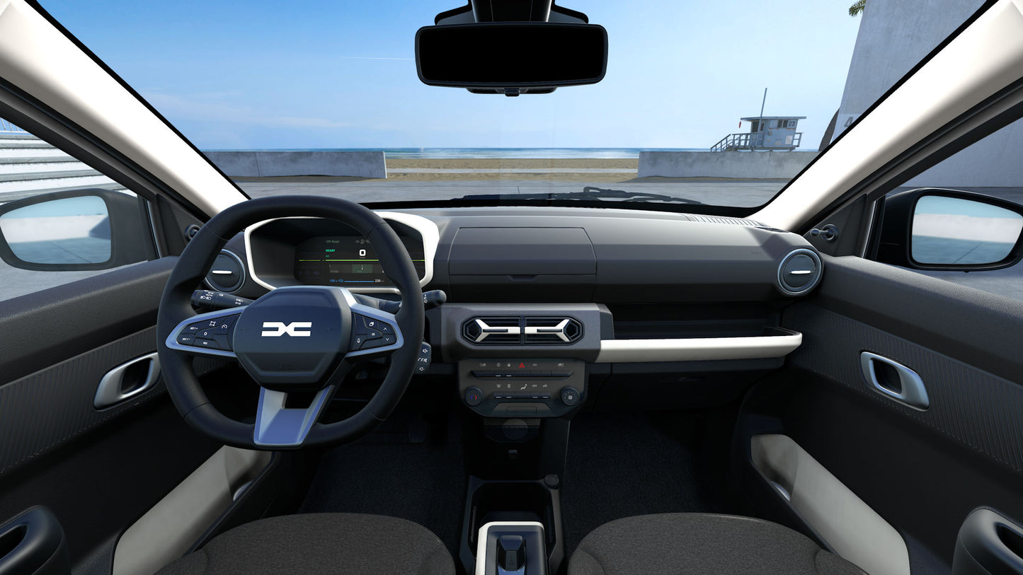 Dacia Spring Essential 45 zelená Dusty 100% elektrická